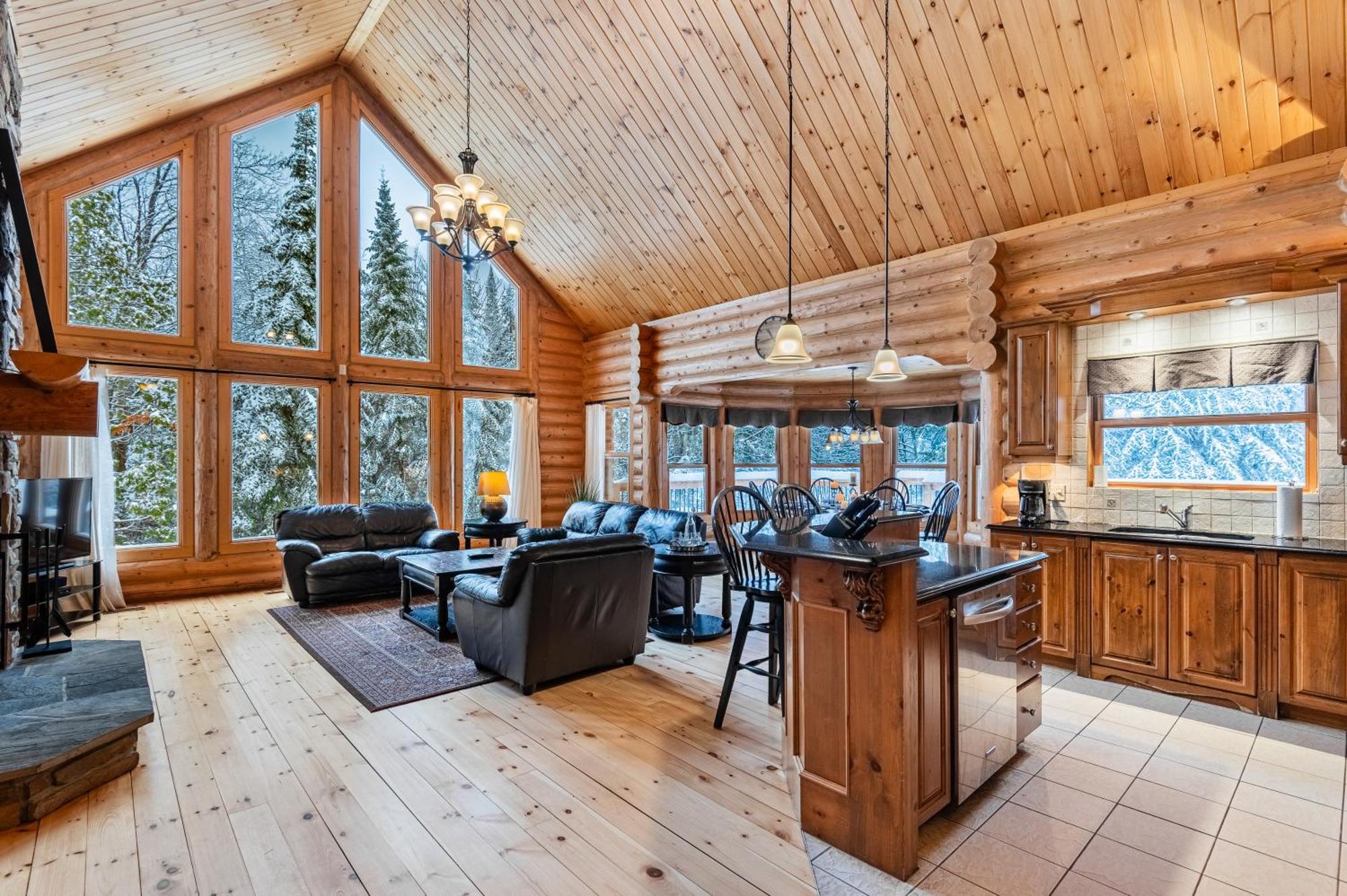 Fiddler Lake Resort Chalet 53 Cerf Mille-Isles المظهر الخارجي الصورة